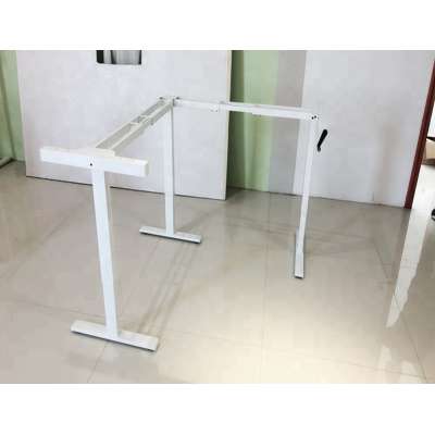 hand crank height adjustable desk