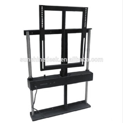 Motorized Swivel TV Lift Stand with Remote Control for LED/LCD TV